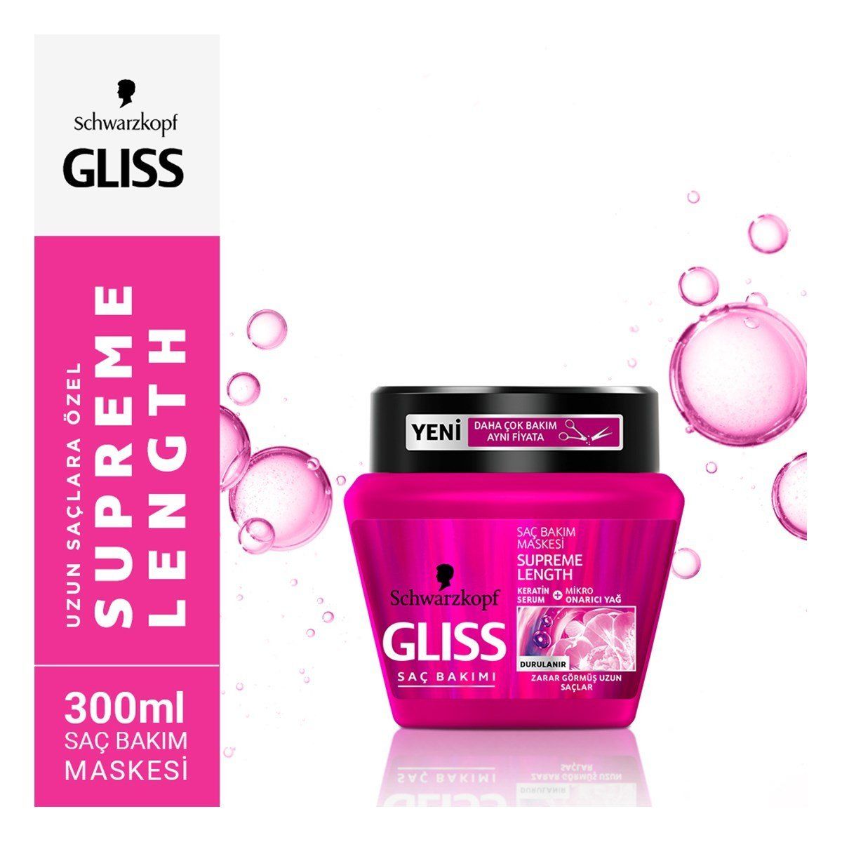 Gliss Supreme Lenght Saç Maskesi 300 ml