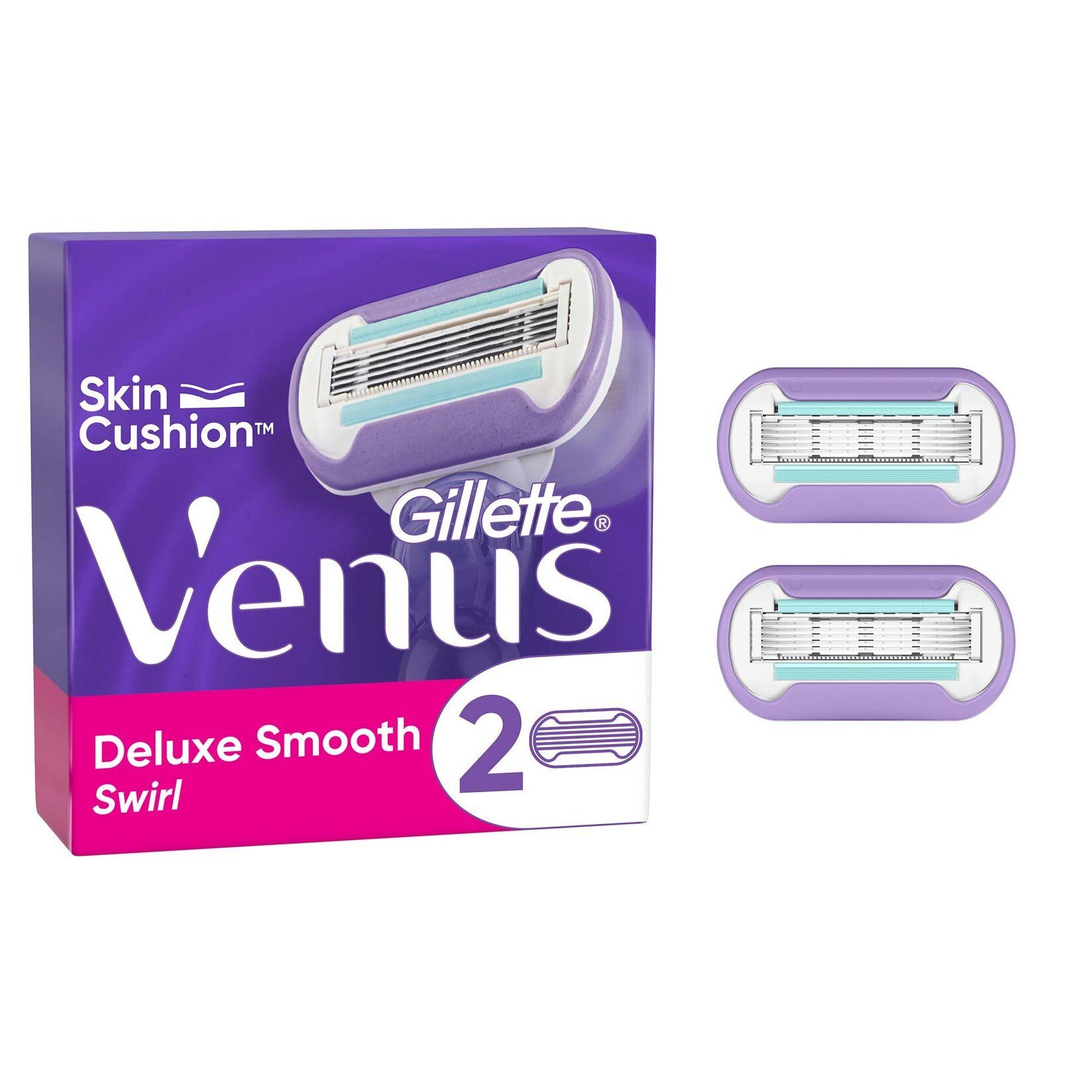 Gillette Venus Extra Smooth Swirl 2 Adet Yedek Başlık