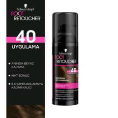 Schwarzkopf Root Retoucher Sprey Boya Koyu Kahverengi 120 ml