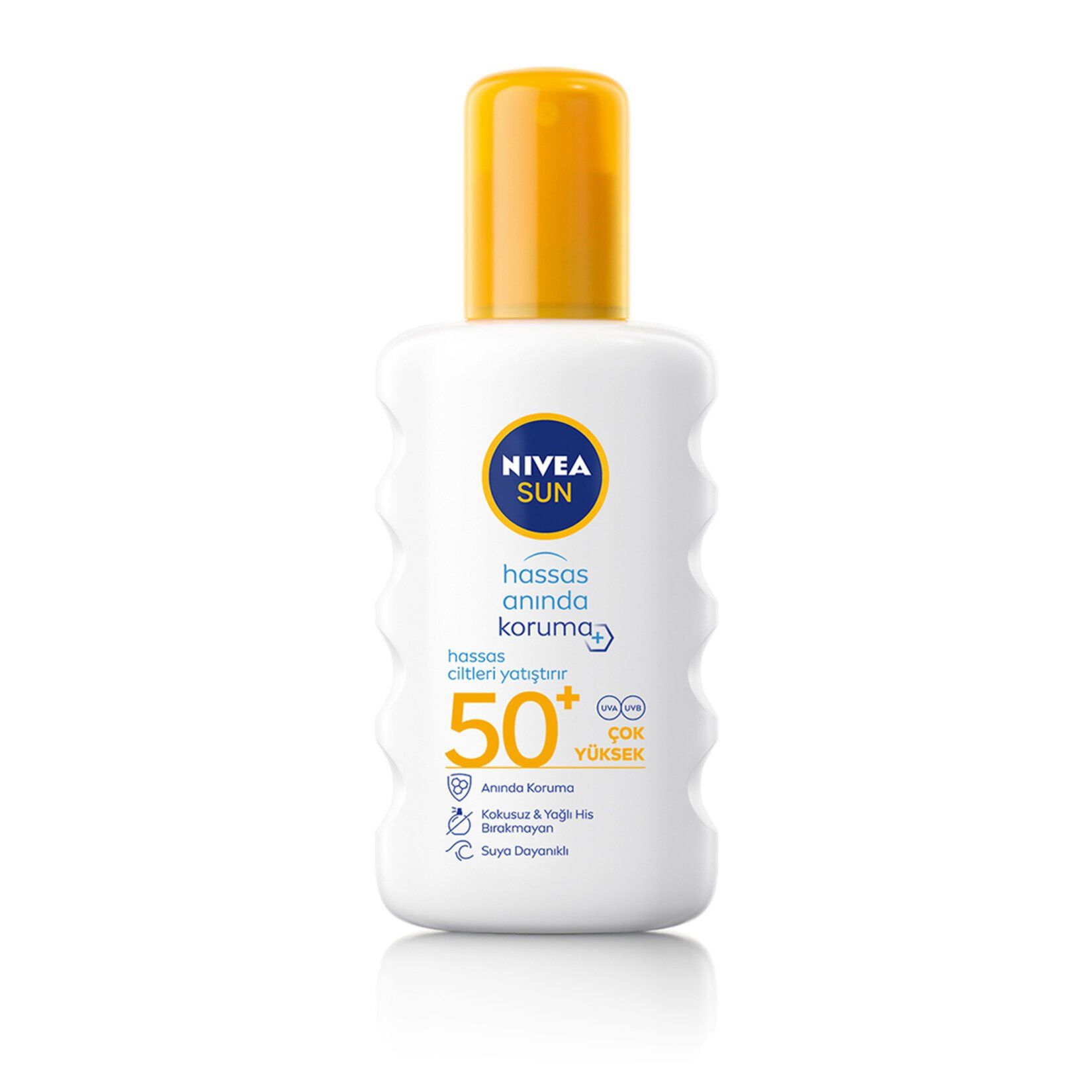 Nivea Sun SPF 50+ Hassas Anında Koruma Güneş Kremi 200 ml Sprey