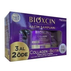 Bioxcin Collagen & Biotin Hacim Şampuanı 3 Al 2 Öde