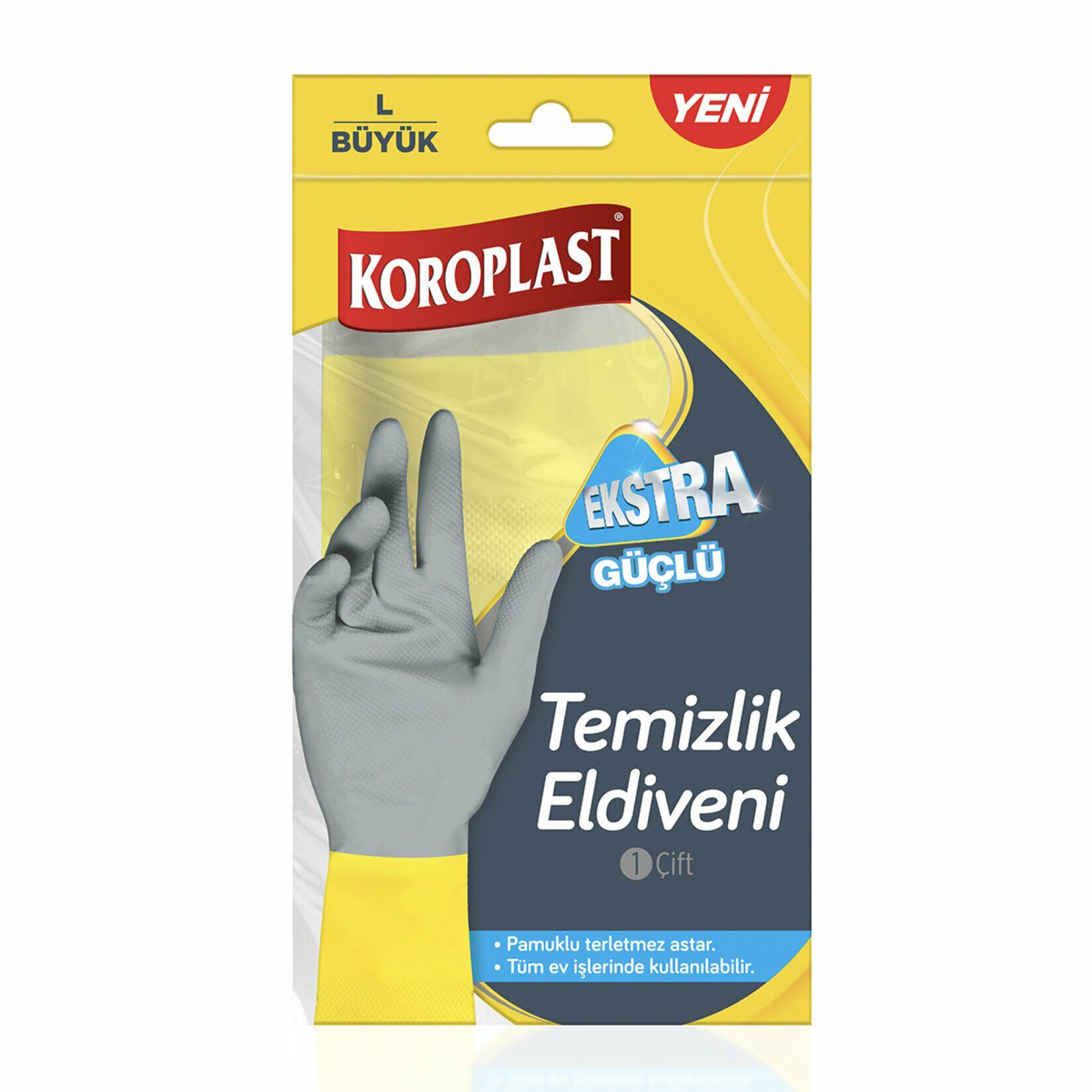 Koroplast Ekstra Güçlü Eldiven L Beden