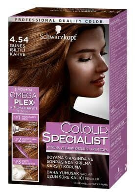 Schwarzkopf Colour Specialist Saç Boyası 4.54 - Güneş Işıltılı Kahve