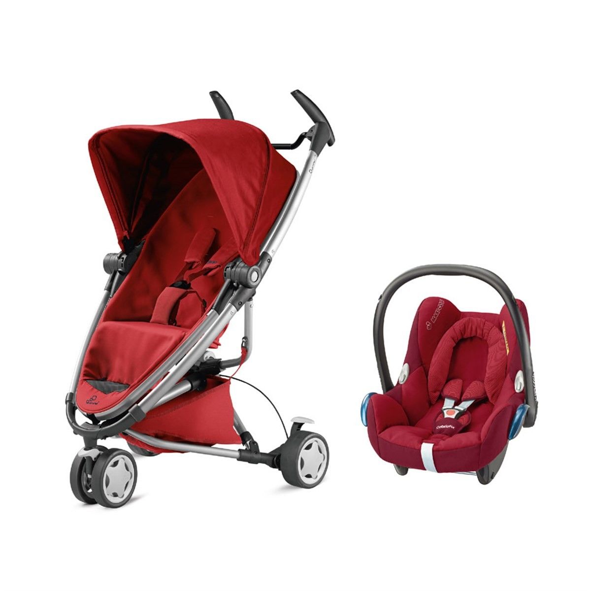 Quinny Zapp Xtra 2 Travel Sistem Bebek Arabası / Red Rumour