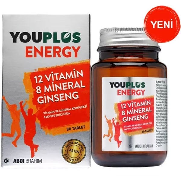 Youplus Energy 12 Vitamin 8 Mineral Ginseng