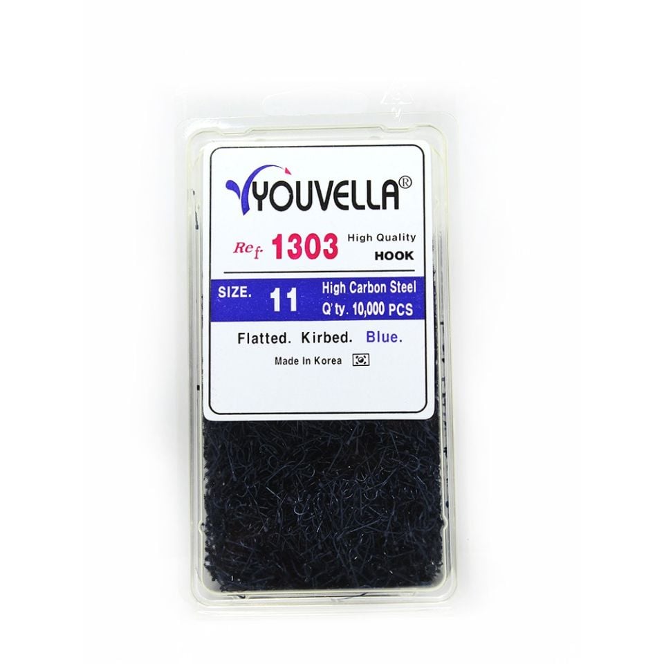 Youvella 1303 Çapari İğnesi Çapraz 10.000'li Paket Siyah