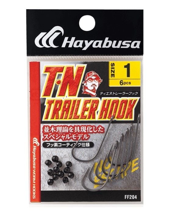 Hayabusa FF 204 T.N Trailer Delikli Çupra İğnesi Teflon Black