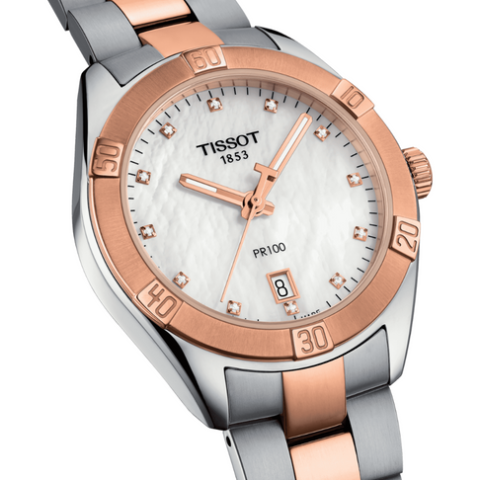 Tissot PR 100 Sport Chic T101.910.22.116.00 Kadın Kol Saati
