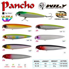 Wily Pancho 12.8 cm Maket Balık 29 gr