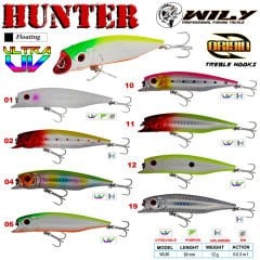 Wily Hunter 9 cm Maket Balık 12 gr (0-0.3M)