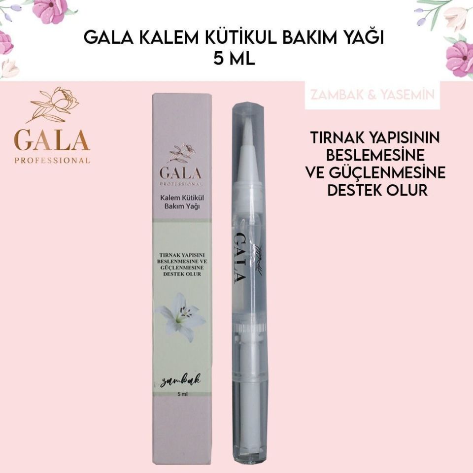 GALA TIRNAK BAKIM YAĞI 5 ML - ZAMBAK