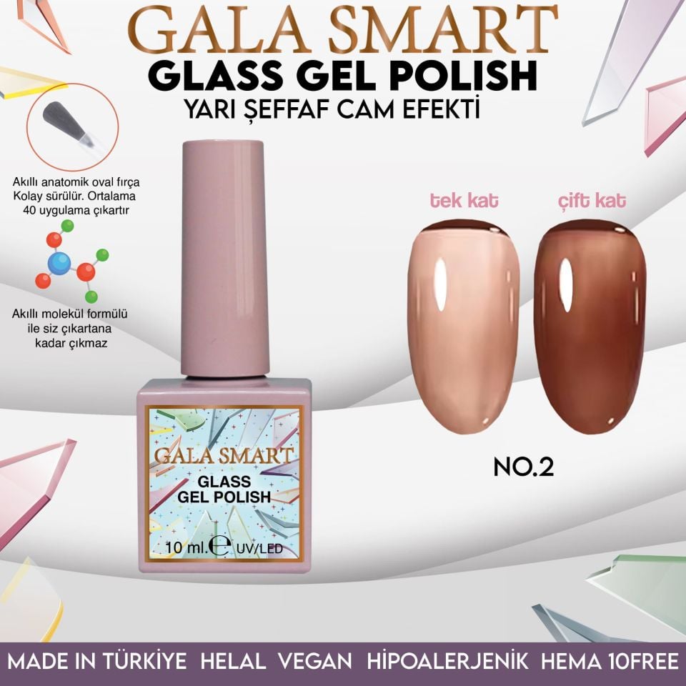 GALA SMART GLASS SERİ 10 ML NO:02