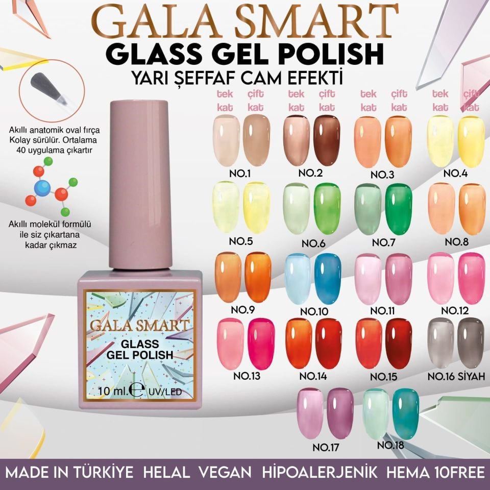 GALA SMART GLASS SERİ 10 ML NO:06