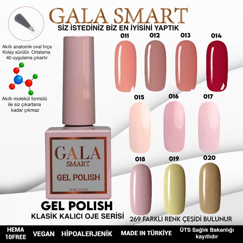 GALA SMART CLASSİC KALICI OJE 10 mle NO:032