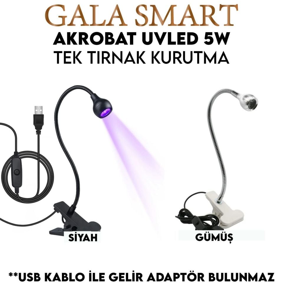 AKROBAT UV LED 5W SİYAH