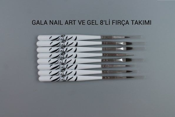 GALA 8 Lİ LÜKS ZEBRA FIRÇA