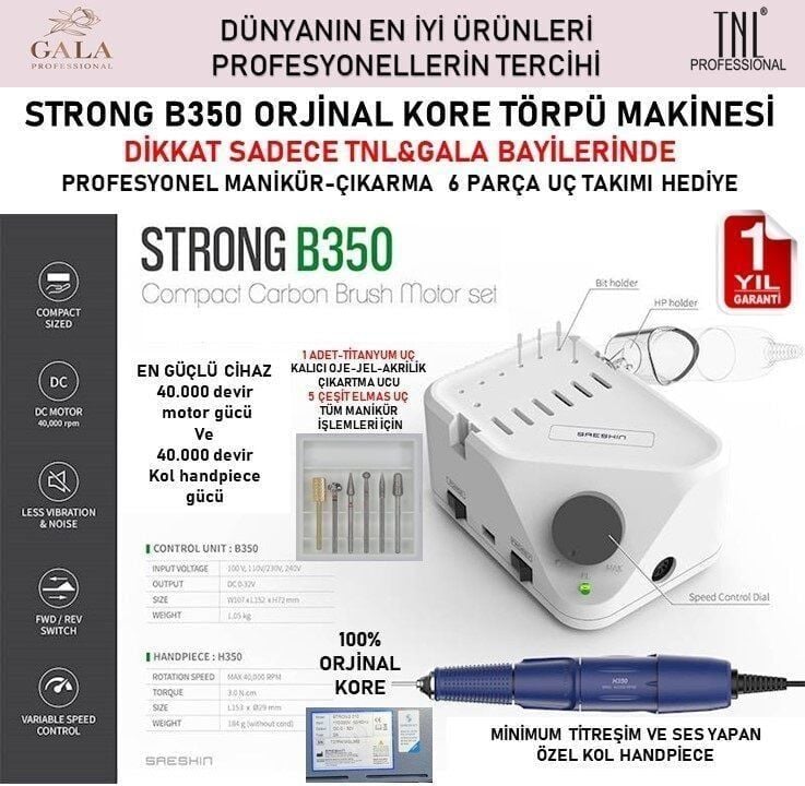 STRONG B350 40.000 DEVİR