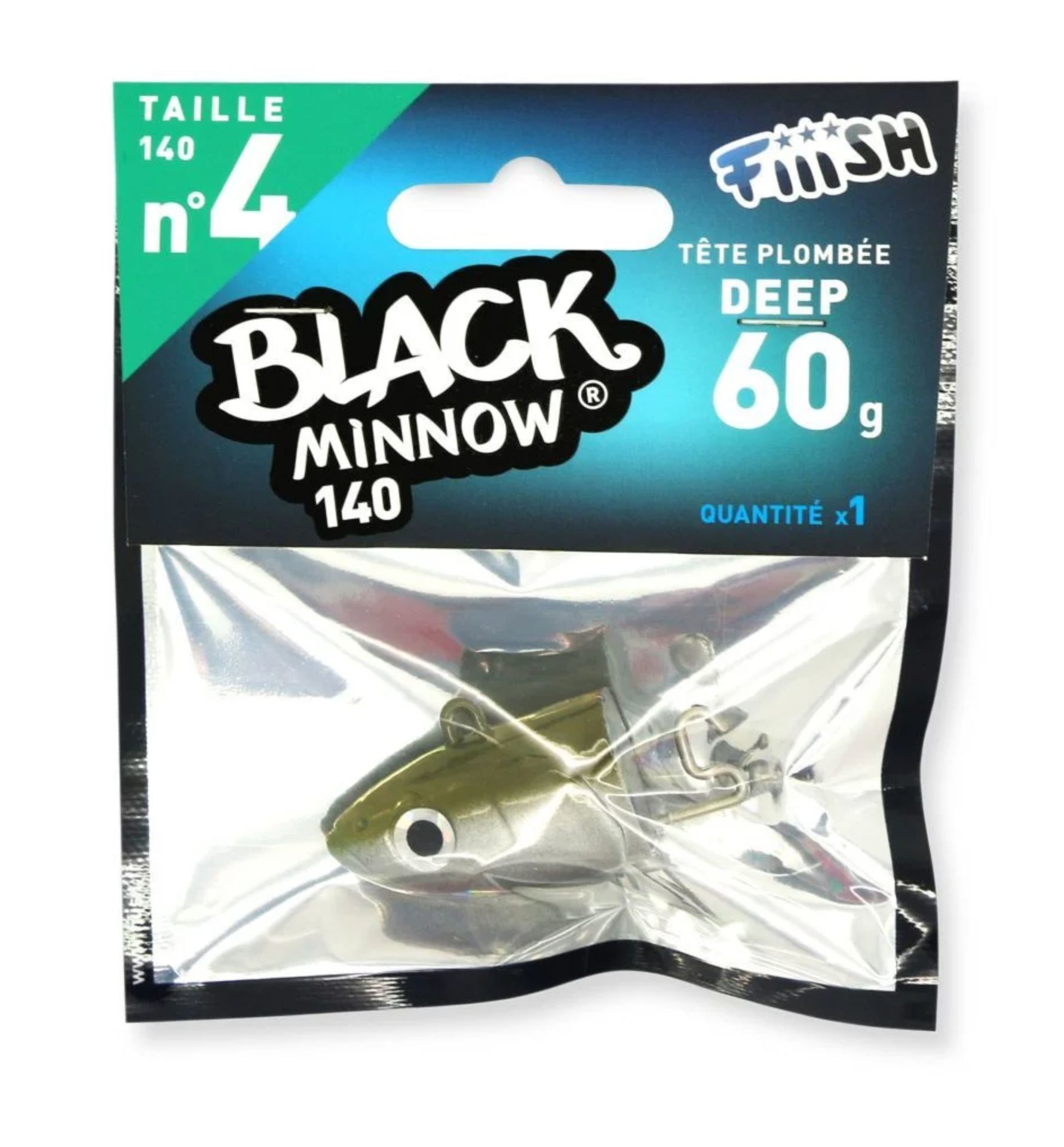 Fiiish BM140/4 BM347 Deep 60gr Kaki Jig Head