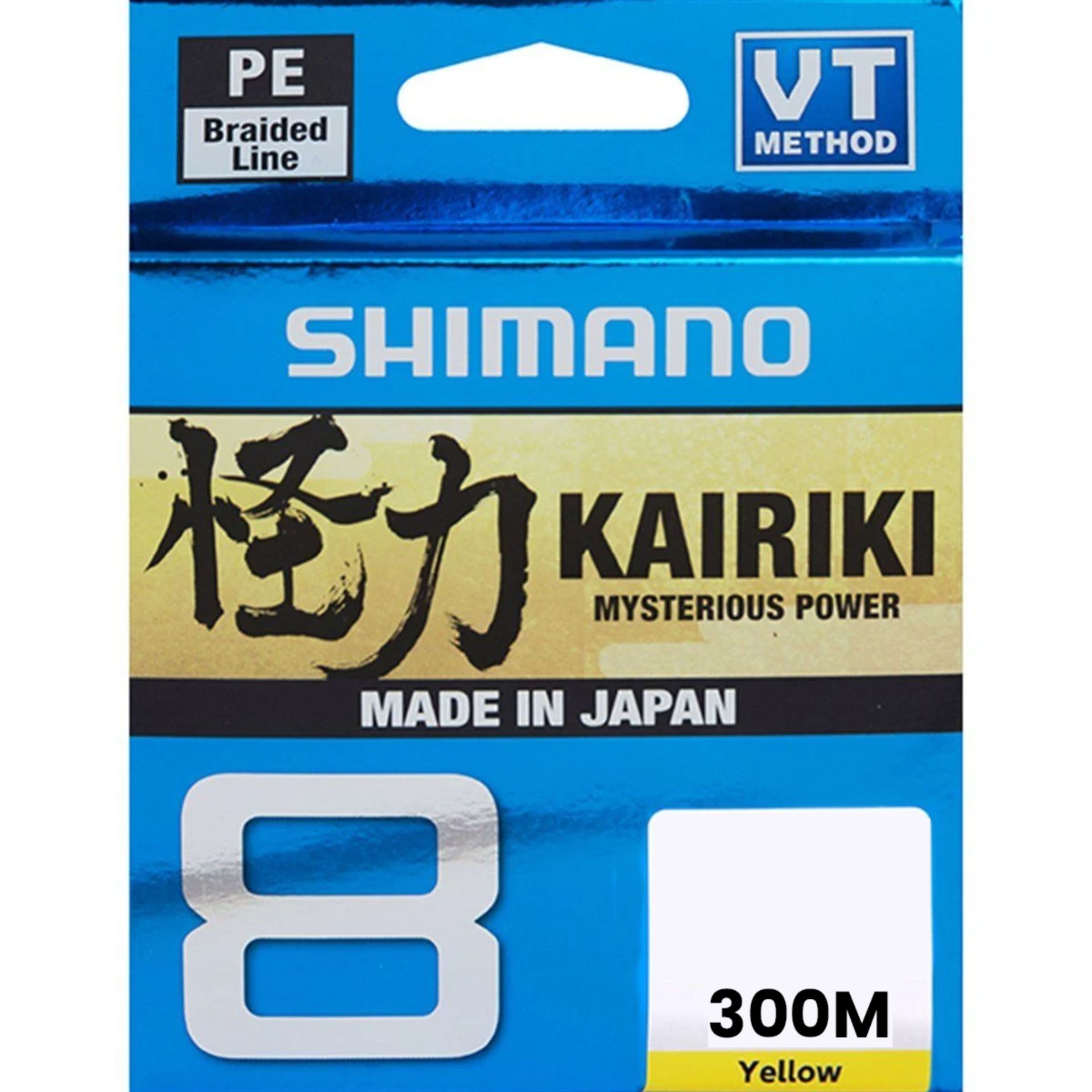 Shimano Kairiki 8x 300M Yellow Örgü İp Misina