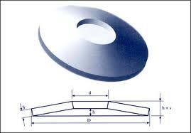 Spindle Çanak Yaylı Pul  18.3x35.5x2.00