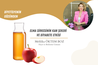 Elma Sirkesinin Kan Şekeri ve Diyabete Etkisi
