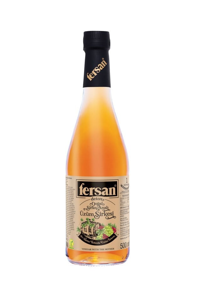 Fersan Detox  Sirke Analı Üzüm Sirkesi 500 CC Cam
