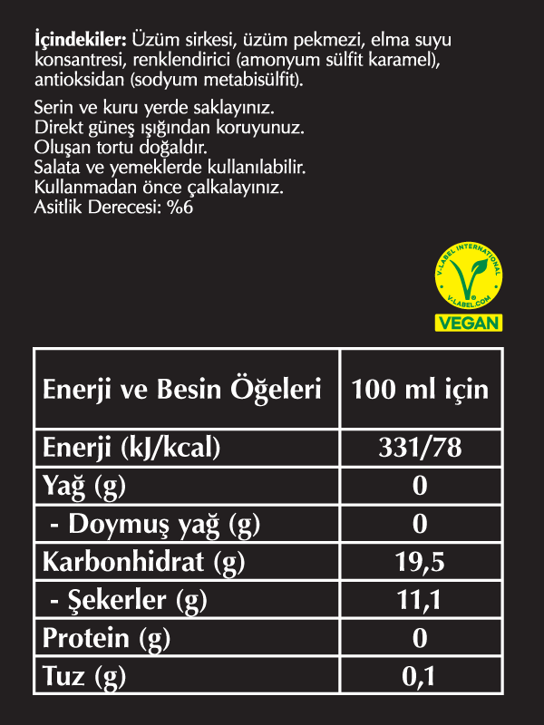 Fersan Balsamik Sirke 250 CC Cam