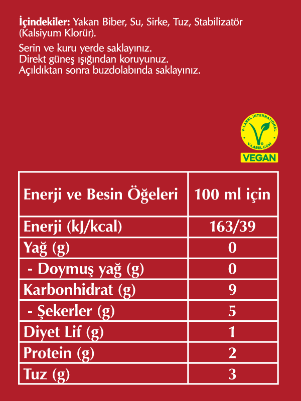 Fersan Yakan Biber Turşusu 370 CC