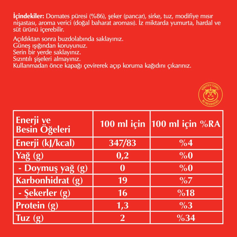 Develey Ketçap 410 ML