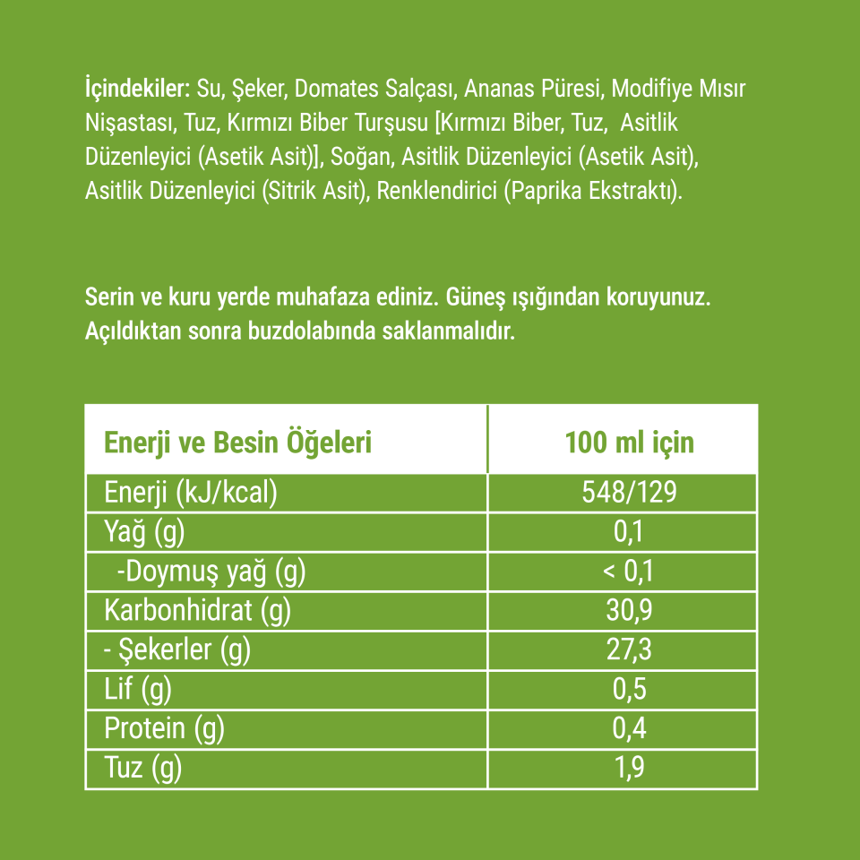Aiko Tatlı Ekşi Sos 200 CC Cam