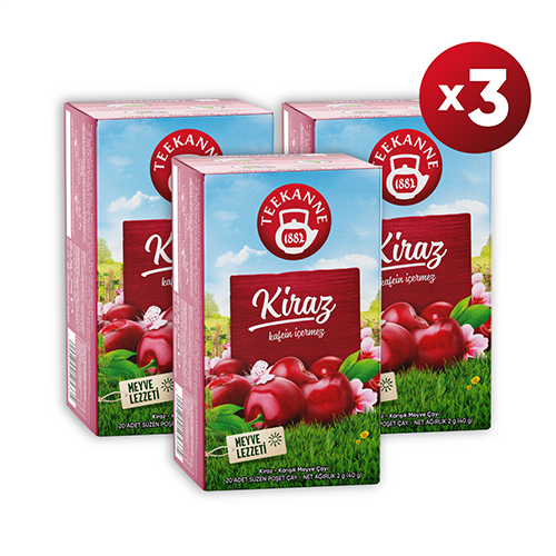 Teekanne Kiraz Karışık Meyve Çayı