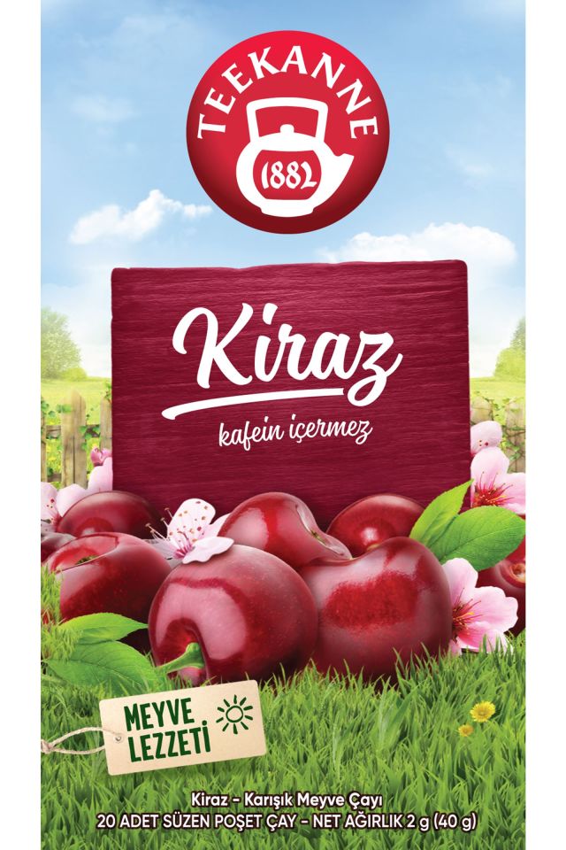 Teekanne Kiraz Karışık Meyve Çayı