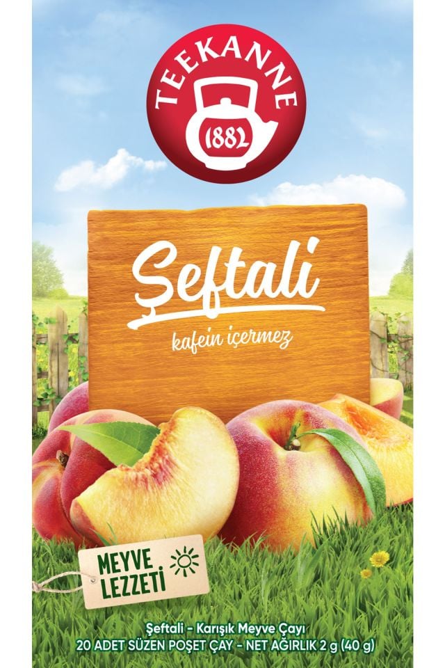 Teekanne Şeftali Karışık Meyve Çayı
