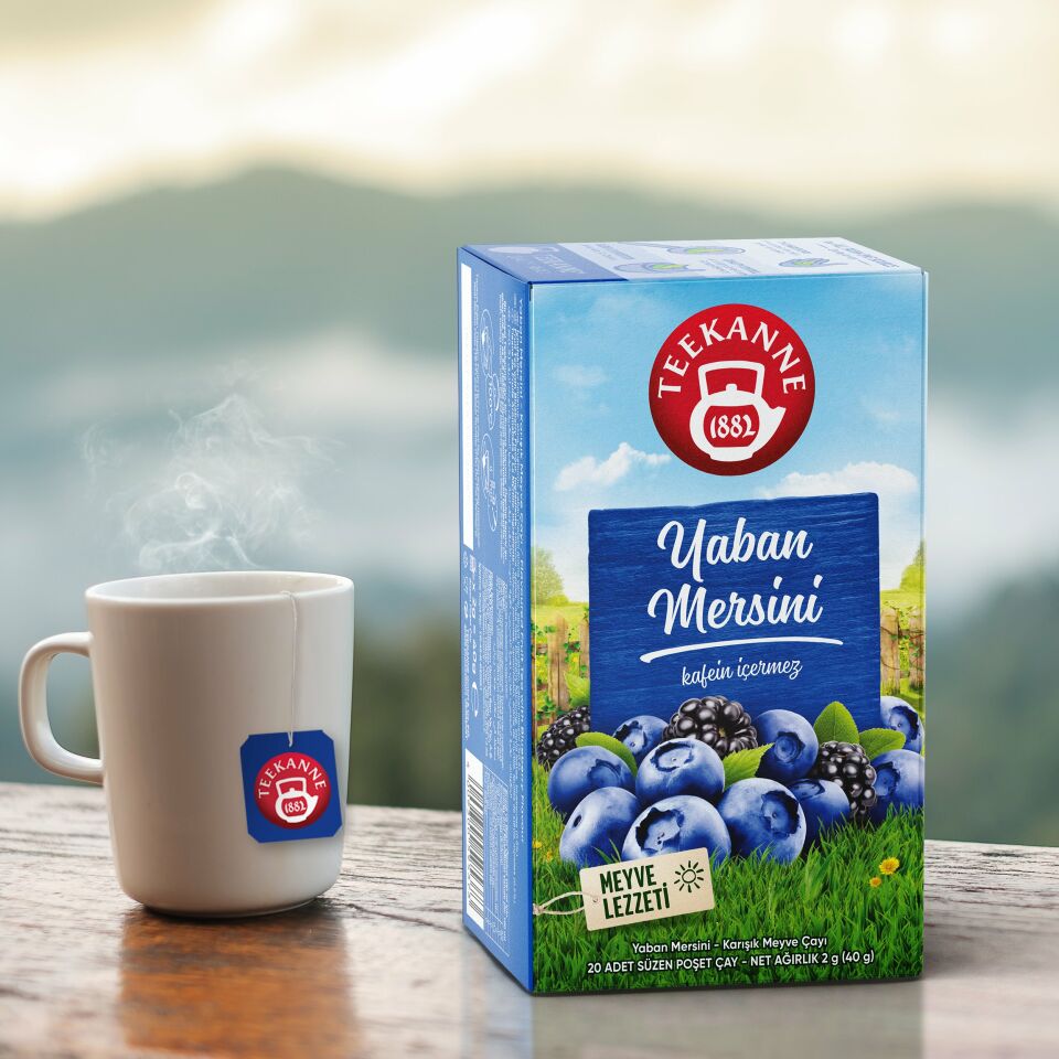 TEEKANNE YABAN MERSINI KARISIK MEYVE ÇAYI - 40 G X3 ADET