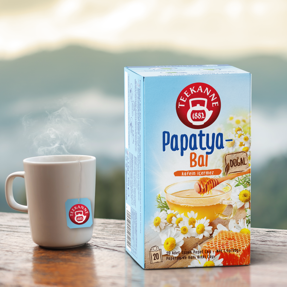 Teekanne Papatya ve Ballı Bitki Çayı