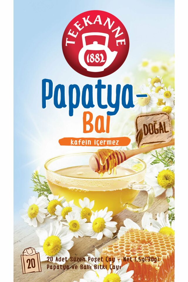 Teekanne Papatya ve Ballı Bitki Çayı
