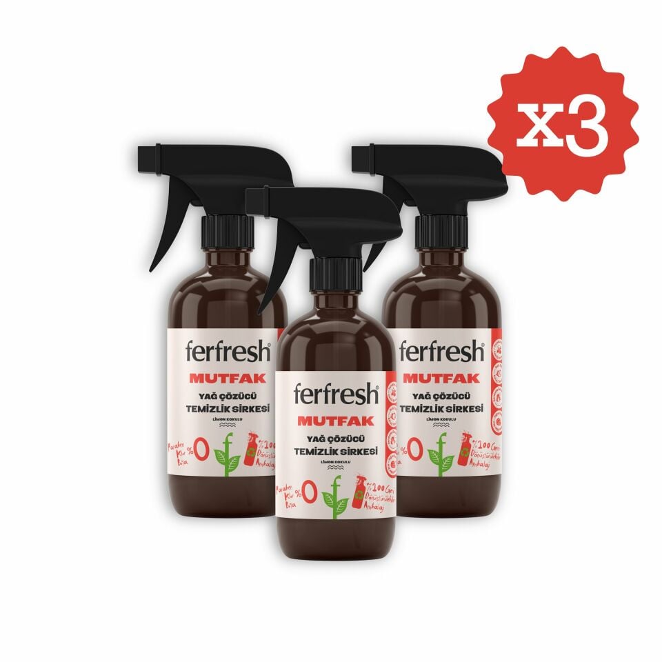 Ferfresh Mutfak Yağ Çözücü Temizlik Sirkesi 450 ML