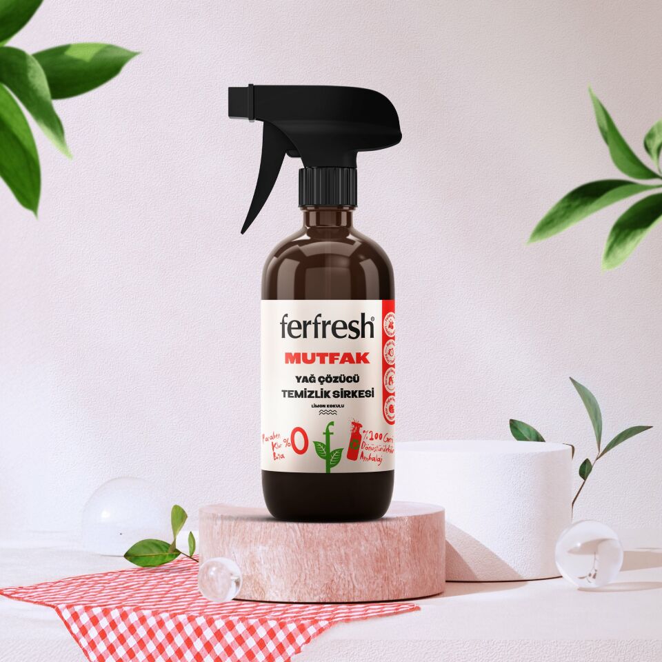 Ferfresh Mutfak Yağ Çözücü Temizlik Sirkesi 450 ML