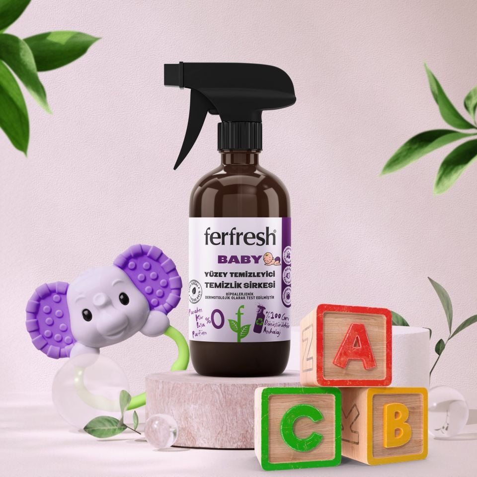 Ferfresh Baby Yüzey Temizleyici Temizlik Sirkesi 450 ML