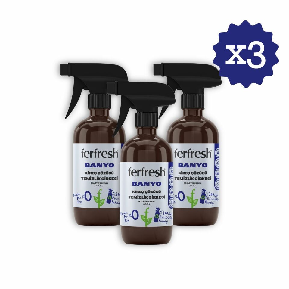Ferfresh Banyo Kireç Çözücü Temizlik Sirkesi 450 ML