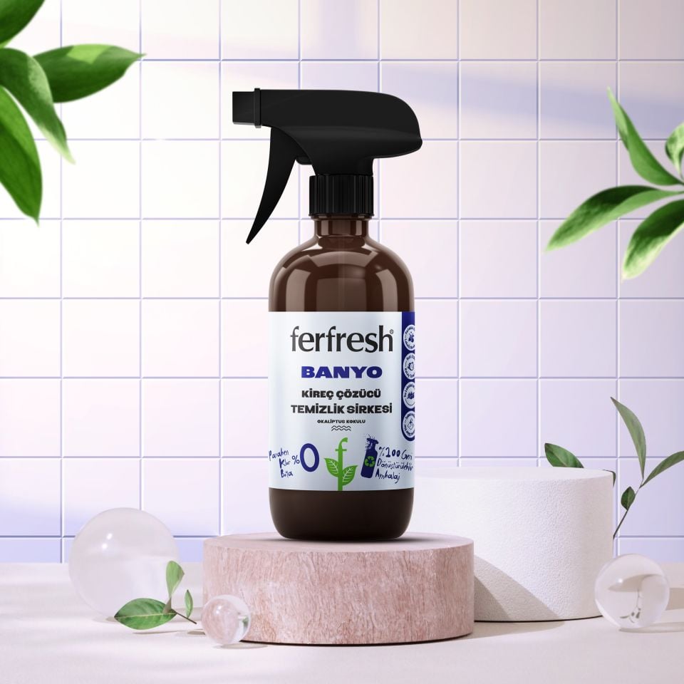 Ferfresh Banyo Kireç Çözücü Temizlik Sirkesi 450 ML