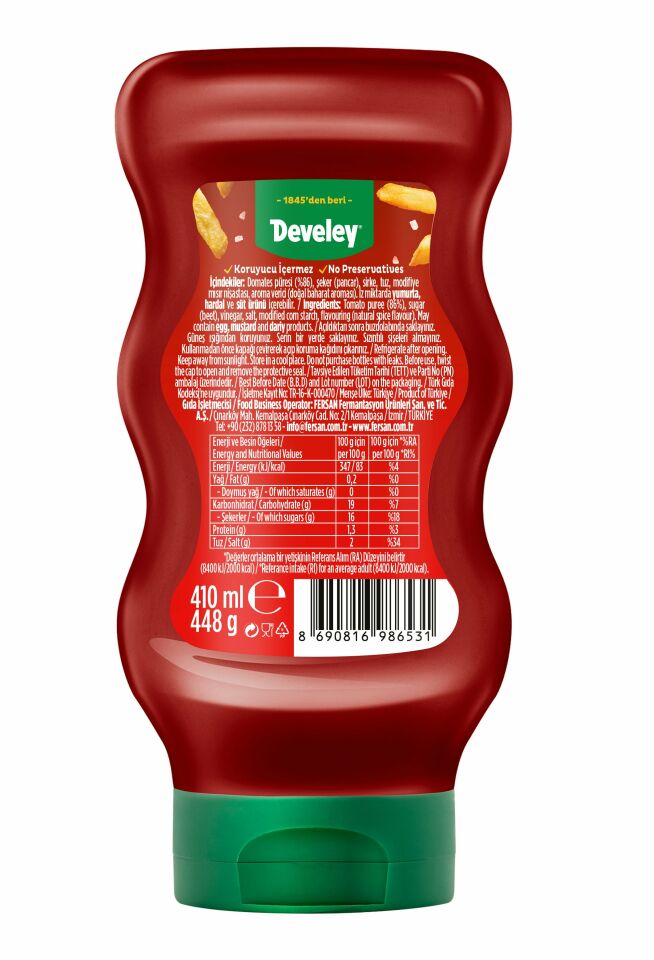 410 ML KETÇAP-DEVELEY