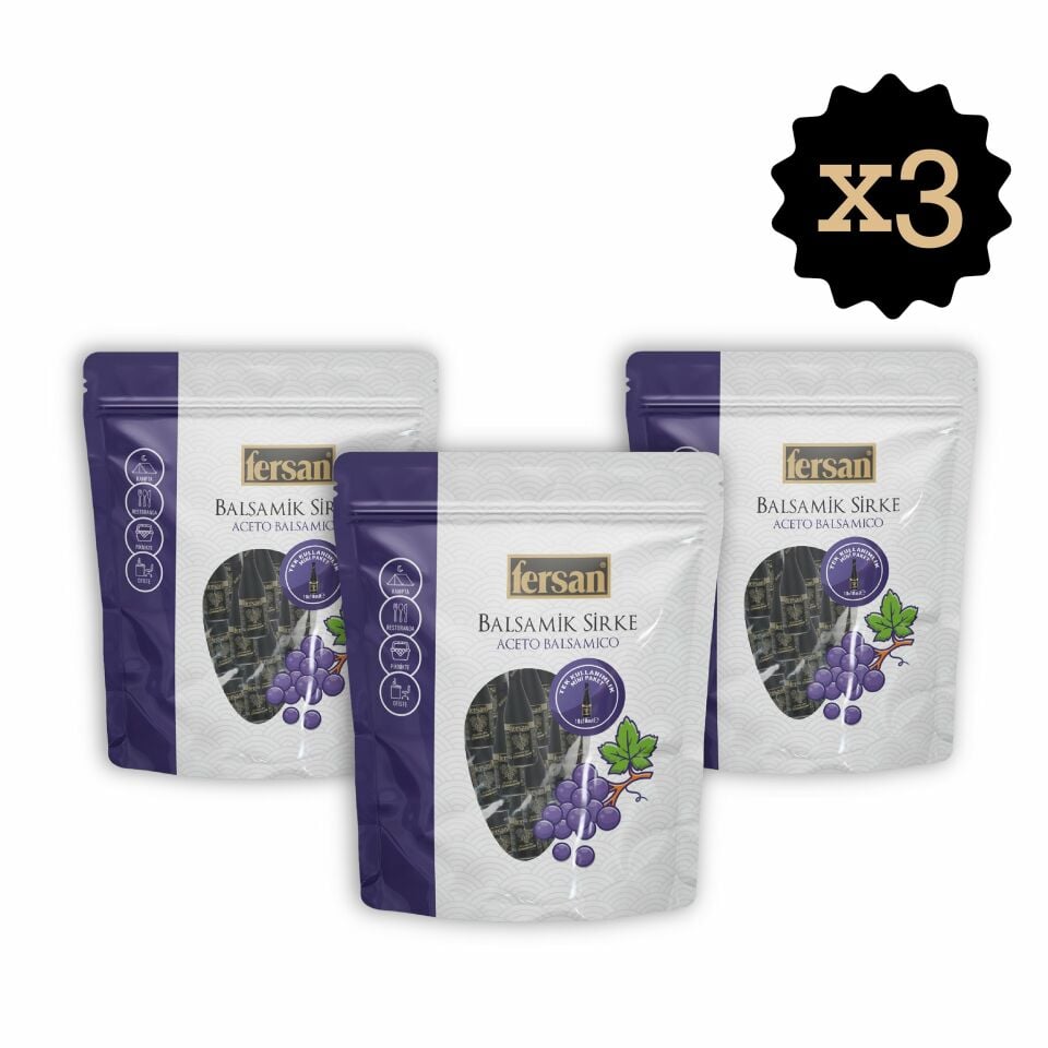 Fersan Balsamik Sirke Doypack 10x10 ml 20'li x 3 Paket