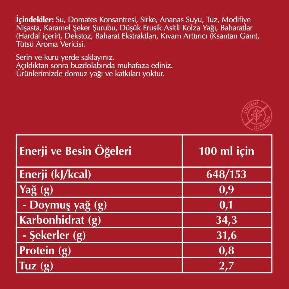410 ML BARBEKÜ SOS-DEVELEY x 3 adet