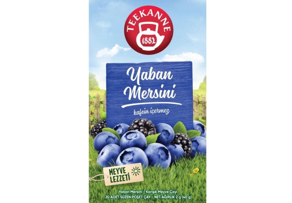 Teekanne Yaban Mersini Karışık Bitki Çayı