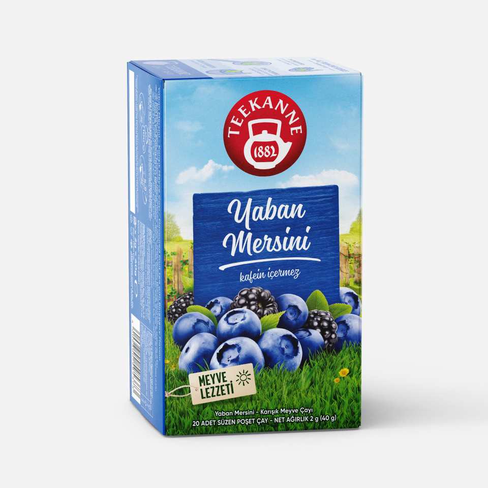 Teekanne Yaban Mersini Karışık Bitki Çayı