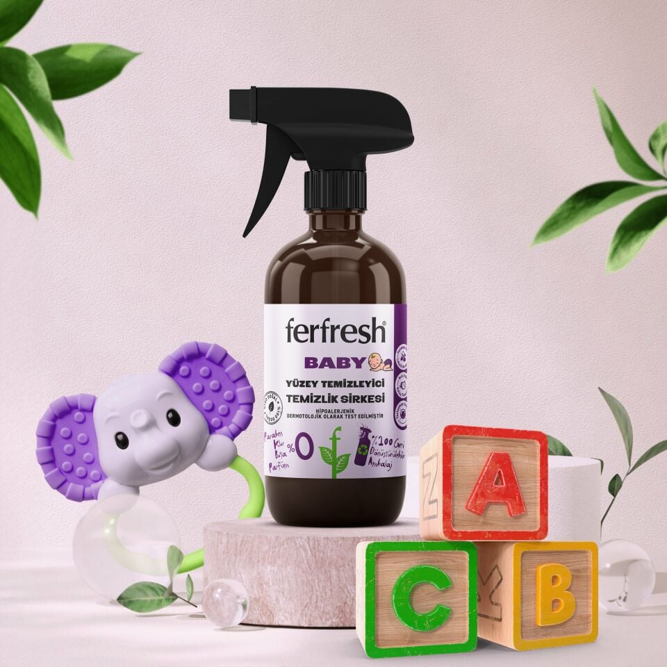 Ferfresh Baby Yüzey Temizleyici Temizlik Sirkesi 450 ML