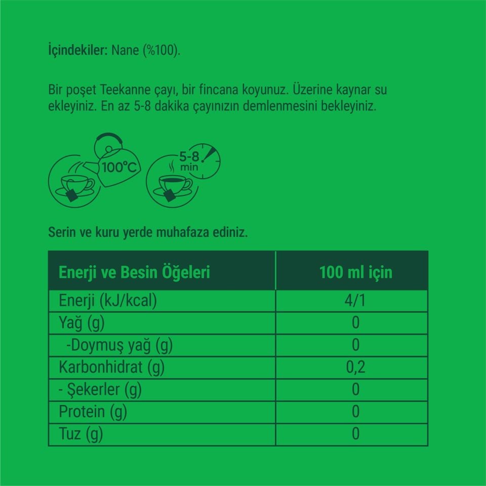 Teekanne Nane Çayı