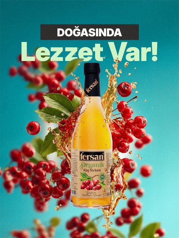 Fersan Organik Alıç Sirkesi 500 CC Cam