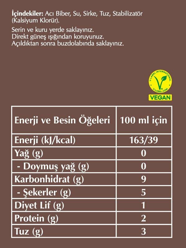 Fersan Biberiye Turşusu 370 CC